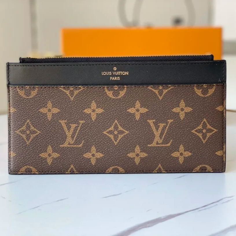 【LOUIS VUITTON】Slim Purse 20 x 11 x 0.5cm