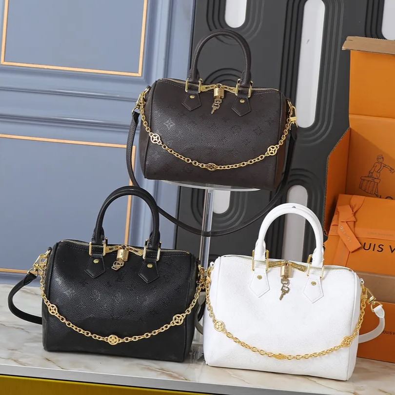 【LOUIS VUITTON】Speedy Soft 25x19x15CM