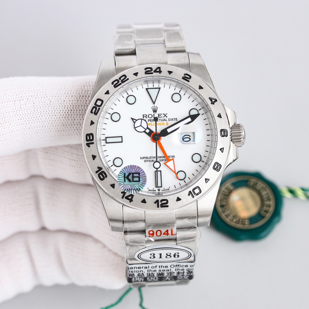【12-15日にお届け】Rolex メンズ 腕時計 エクスプローラー II  42MM 6570