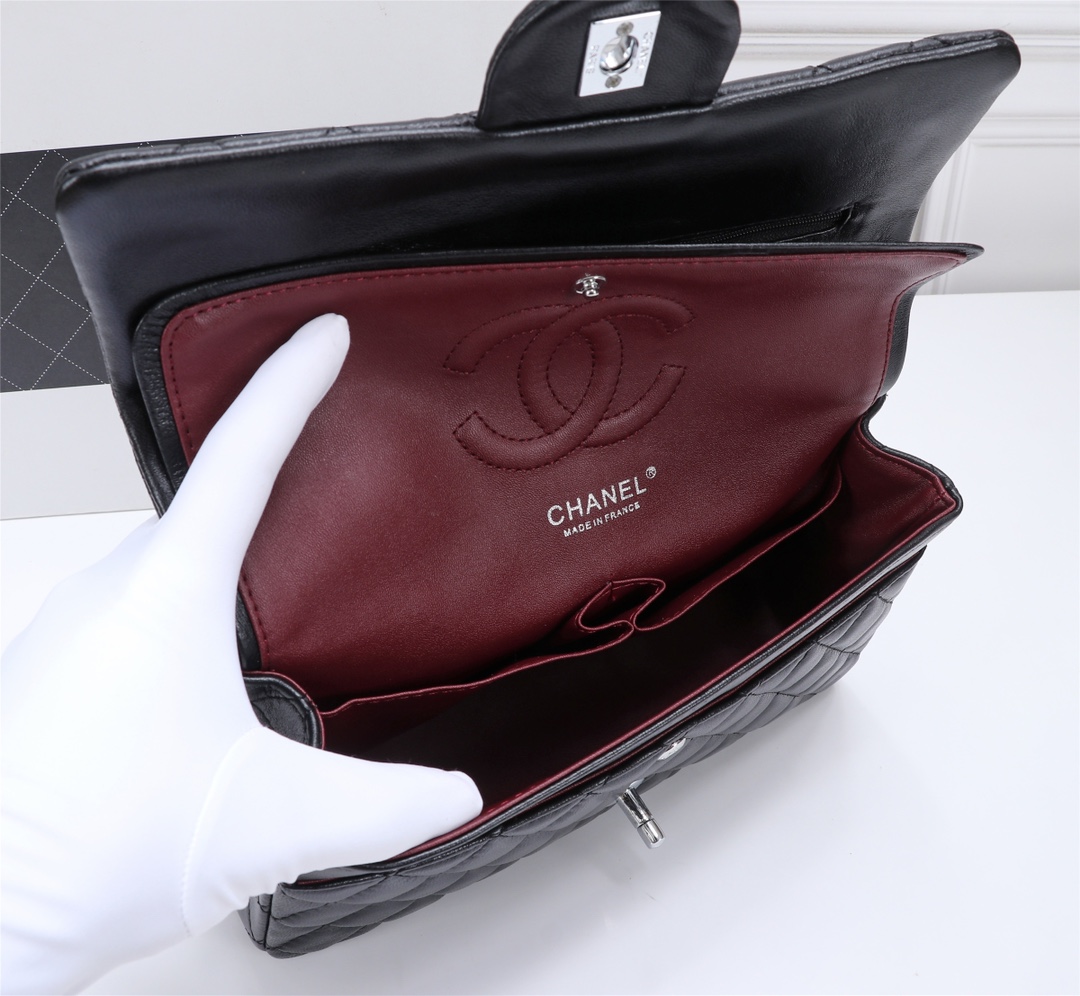 【シャネル】新作人気の斜め掛け cf mini handle 20cm カーフスキン -2色