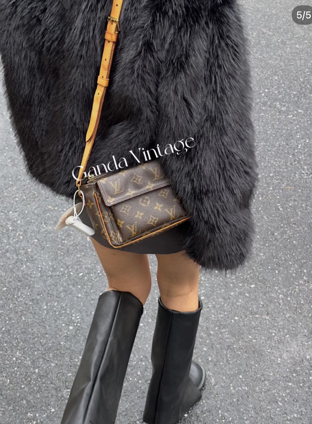 【LOUIS VUITTON】TOTE 18×17×8cm