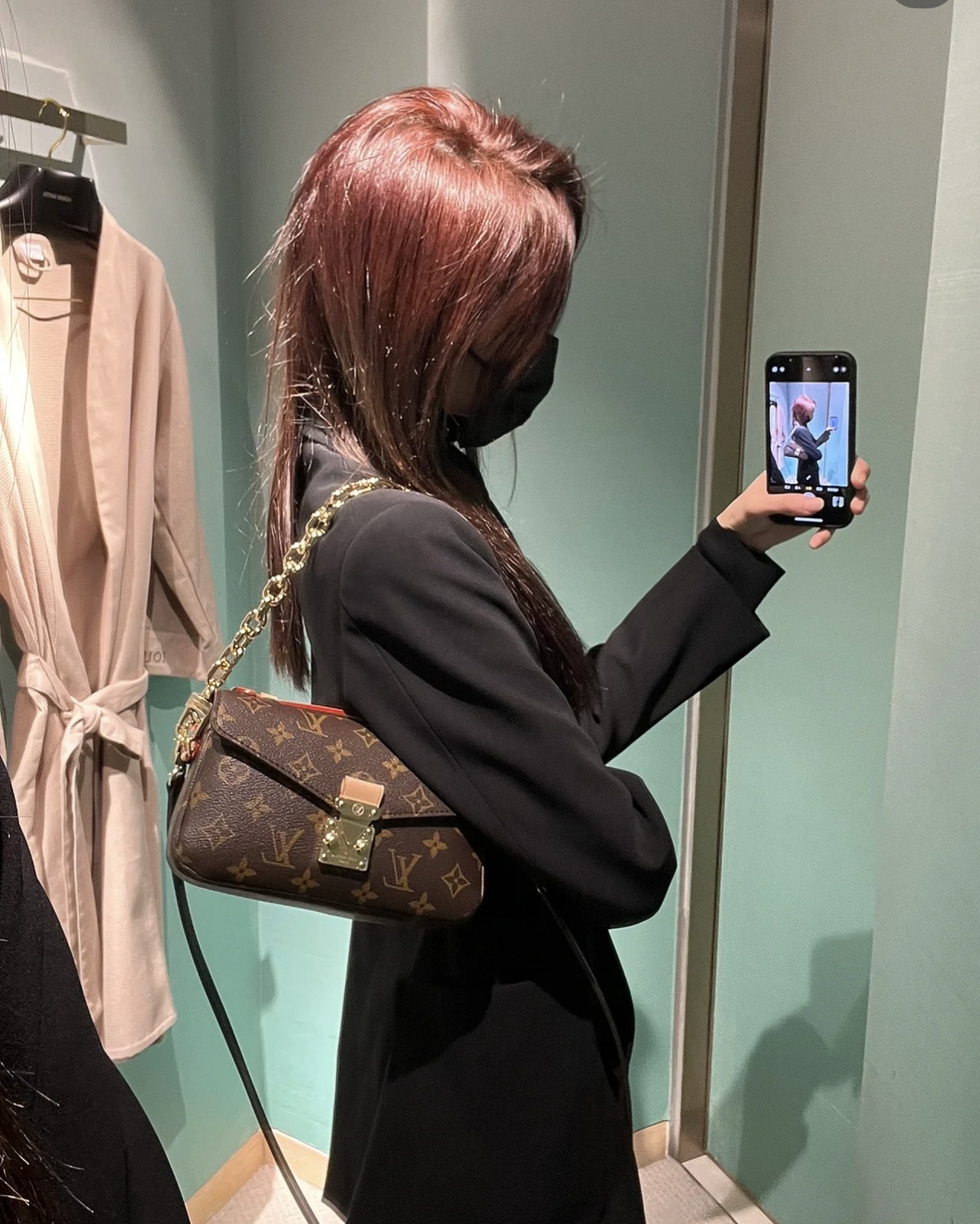 【LOUIS VUITTON】TOTE 18×17×8cm