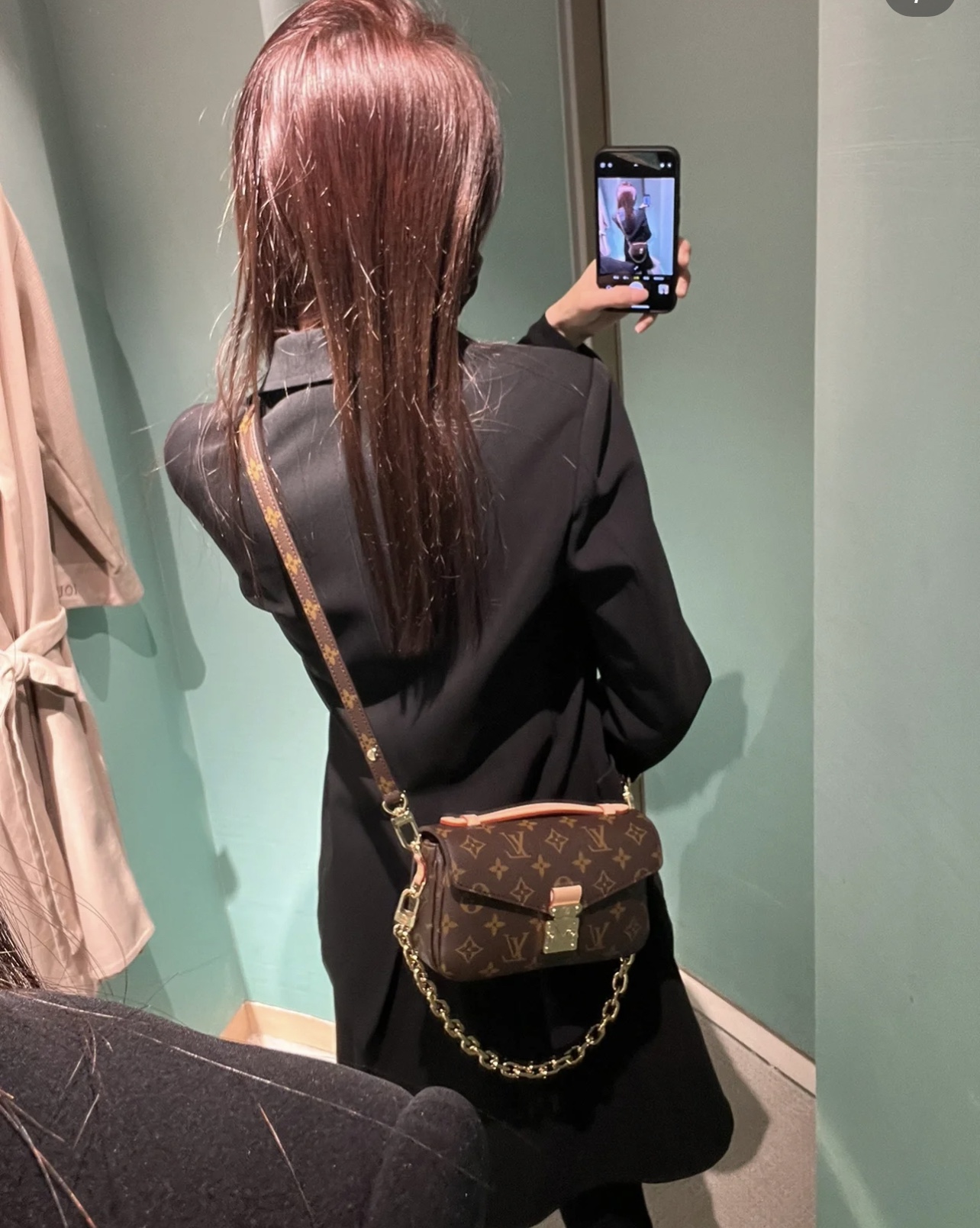 【LOUIS VUITTON】TOTE 18×17×8cm