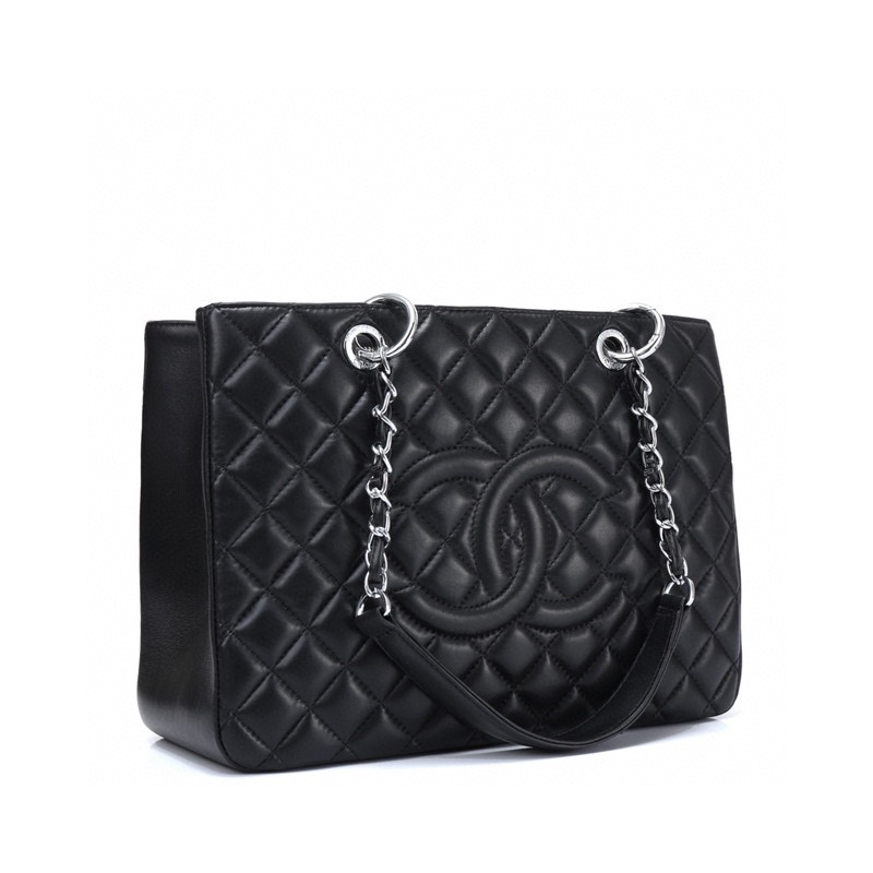 【シャネル】新作人気の斜め掛け cf mini handle 20cm カーフスキン -2色