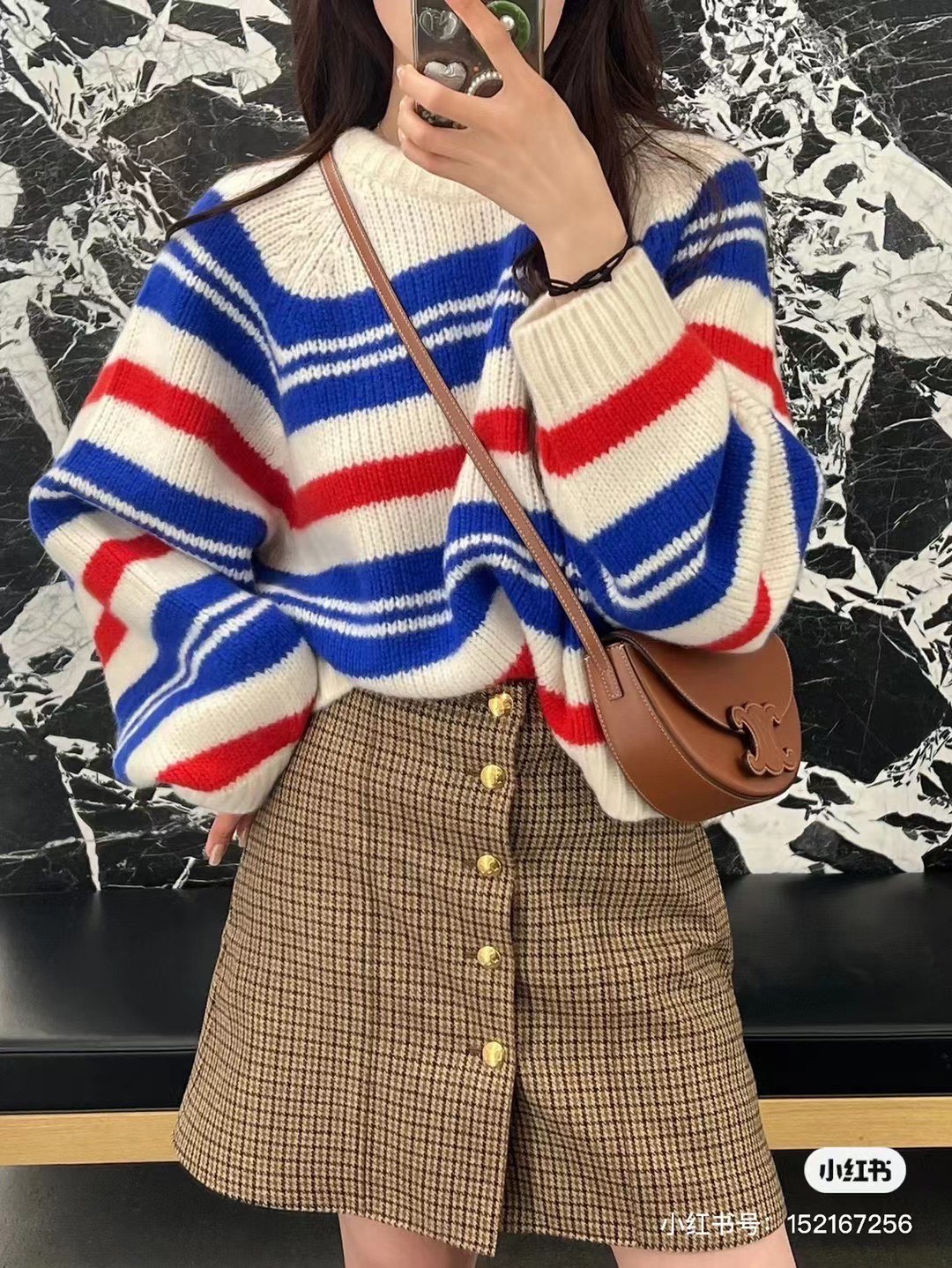 【CELINE】BESACE TRIOMPHE 23 X 13.5 X 6cm