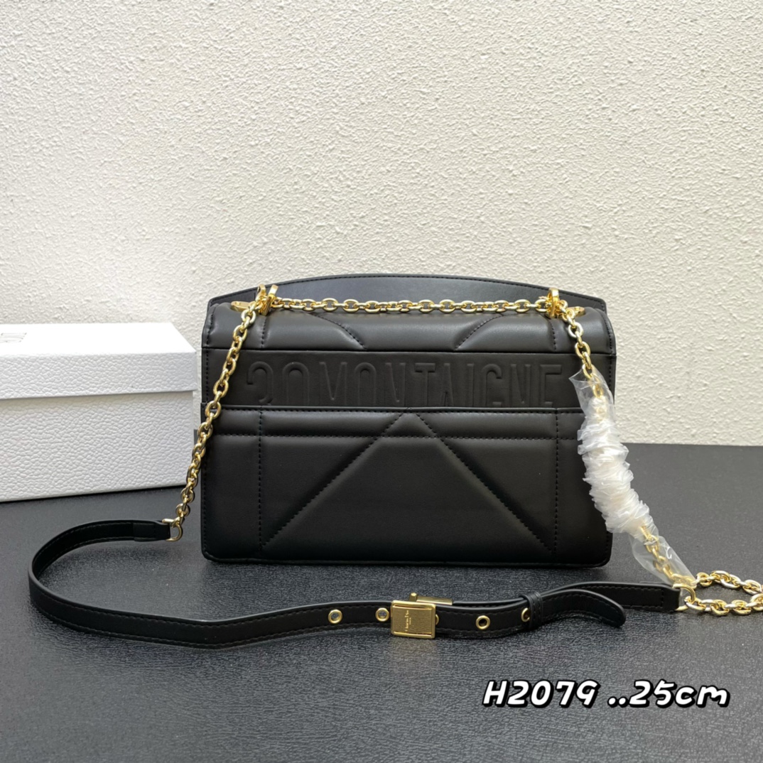 【シャネル】新作人気の斜め掛け cf mini handle 20cm カーフスキン -2色