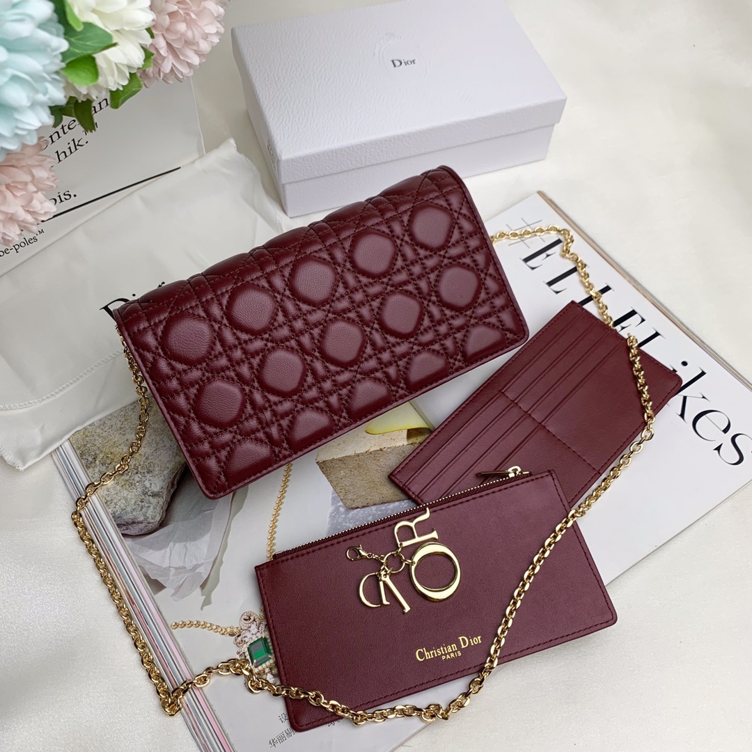 【DIOR】 21.5X12.5X6CM