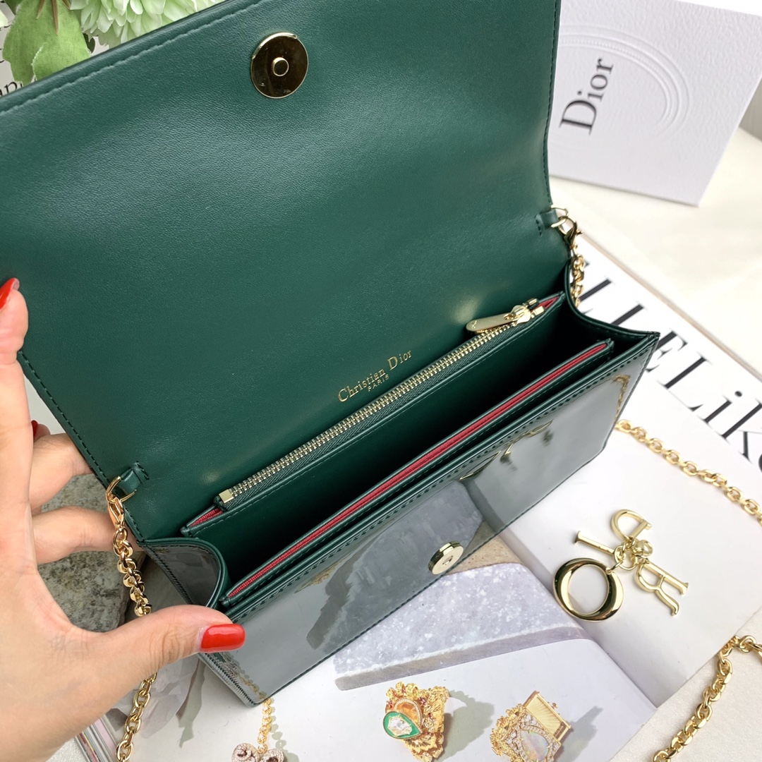 【DIOR】 21.5X12.5X6CM