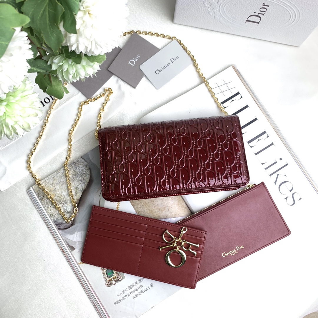 【DIOR】 21.5X12.5X6CM