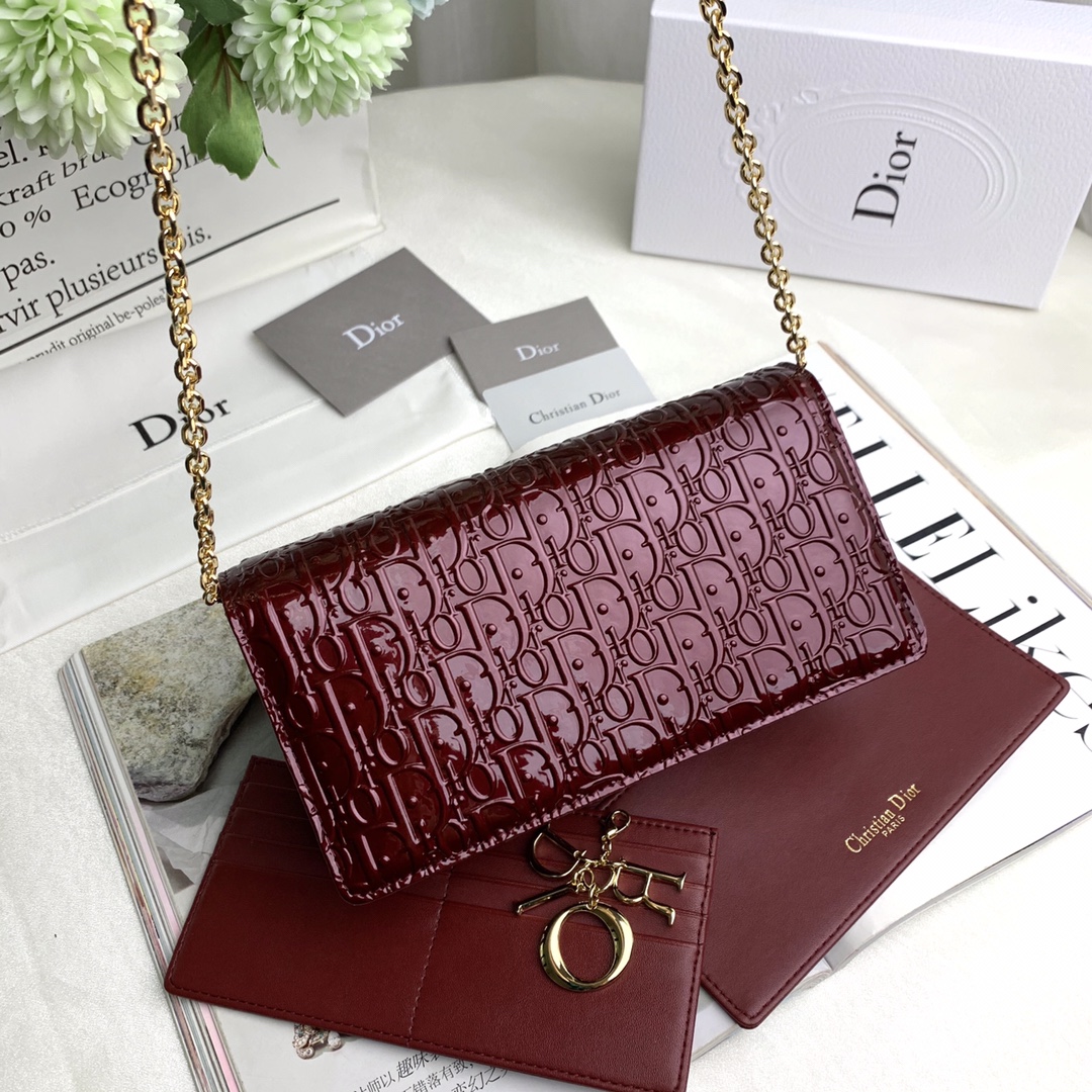【DIOR】 21.5X12.5X6CM