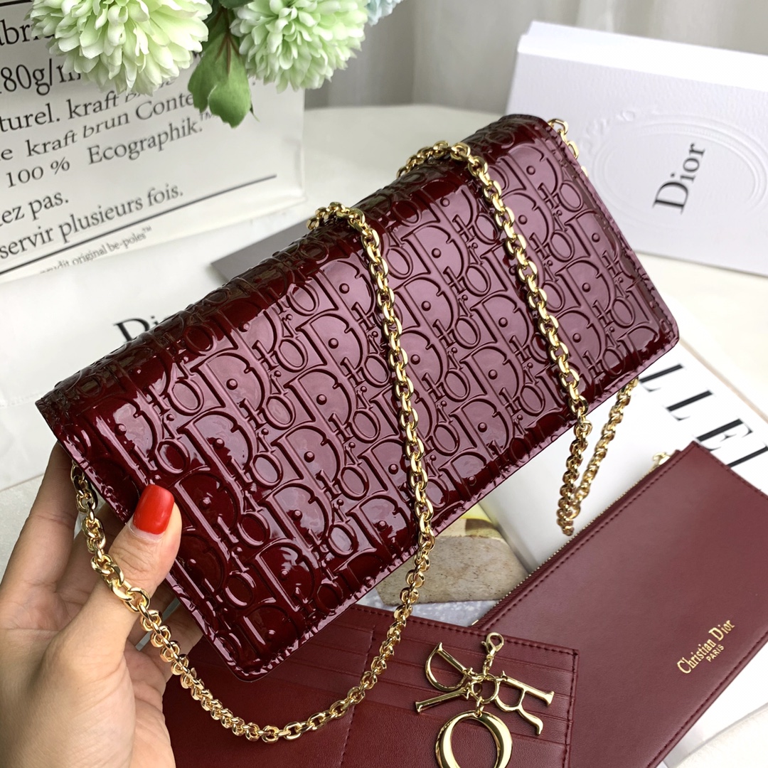 【DIOR】 21.5X12.5X6CM