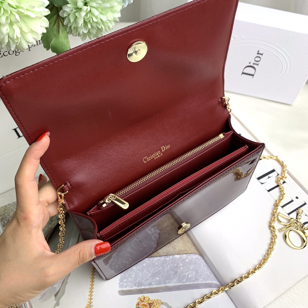 【DIOR】 21.5X12.5X6CM