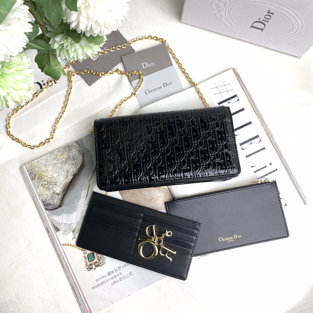 【DIOR】 21.5X12.5X6CM