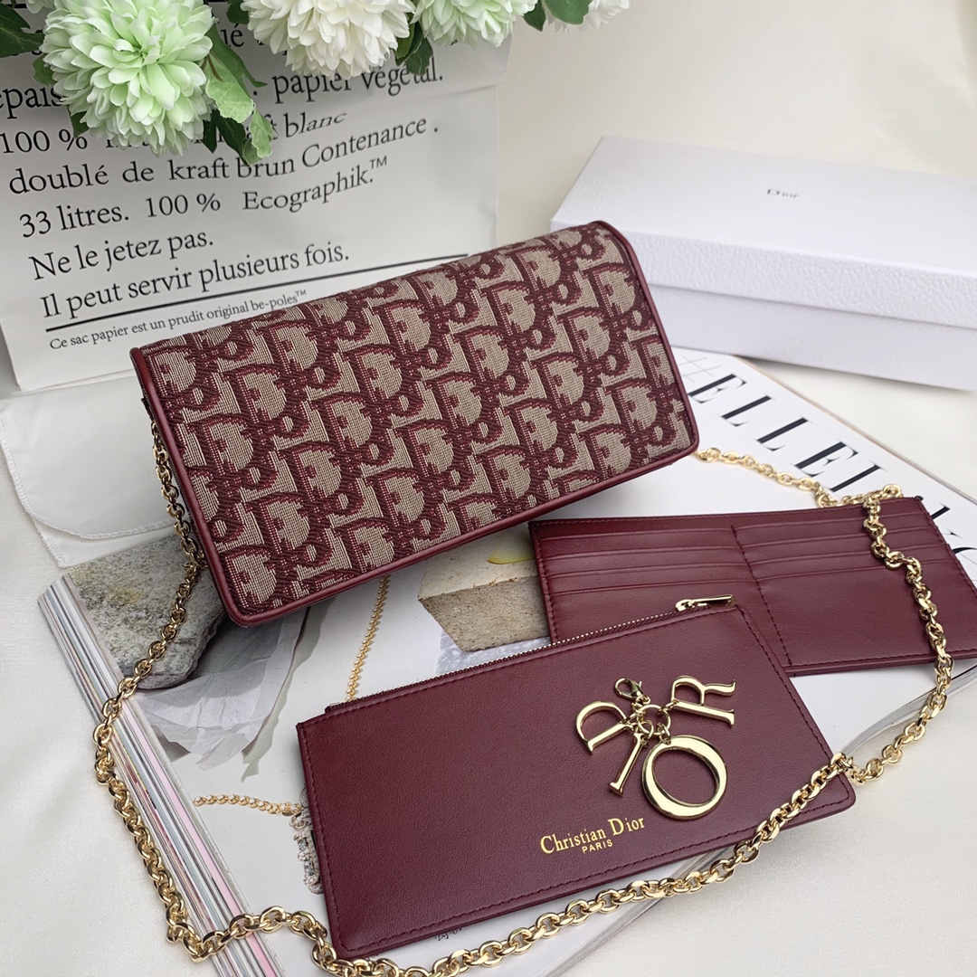 【DIOR】 21.5X12.5X6CM