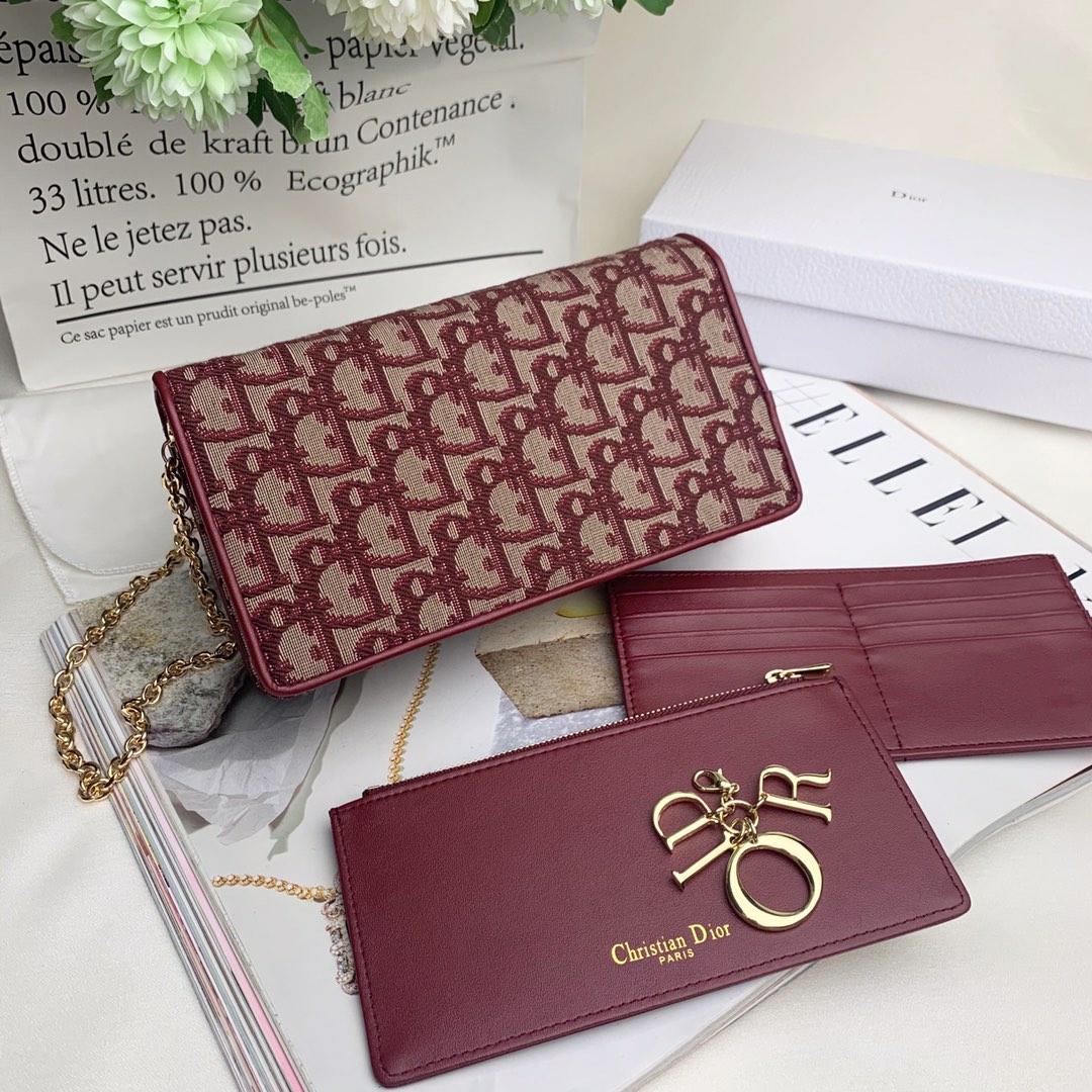 【DIOR】 21.5X12.5X6CM