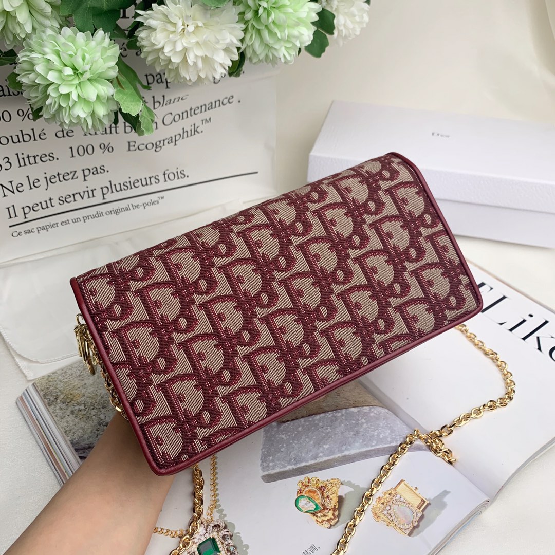 【DIOR】 21.5X12.5X6CM