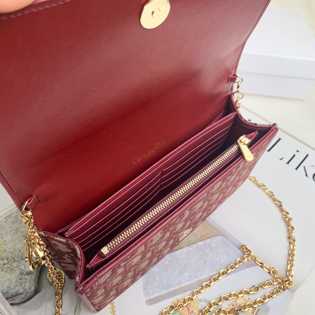 【DIOR】 21.5X12.5X6CM