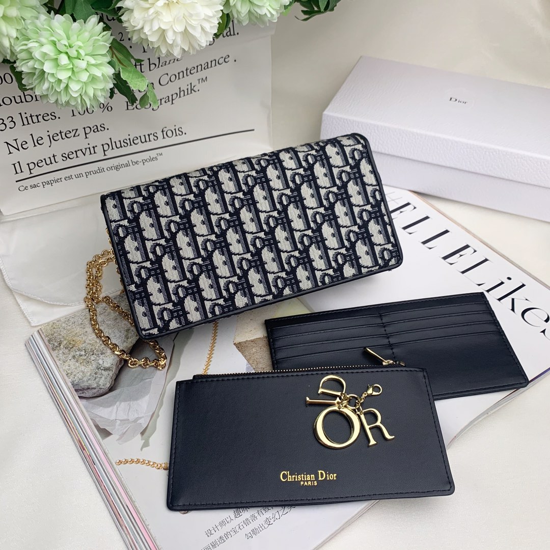 【DIOR】 21.5X12.5X6CM