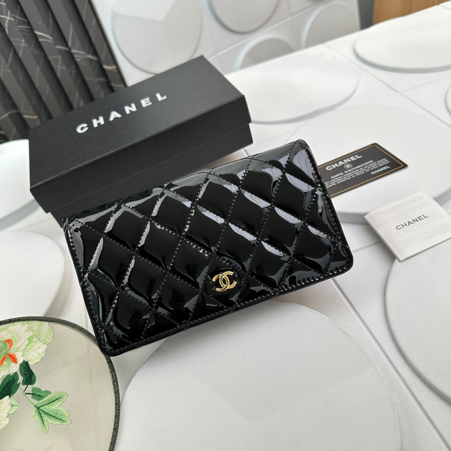 【CHANEL 】財布  19*10＊3CM