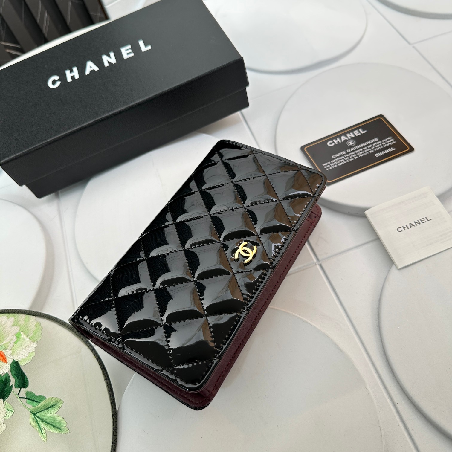 【CHANEL 】財布  19*10＊3CM