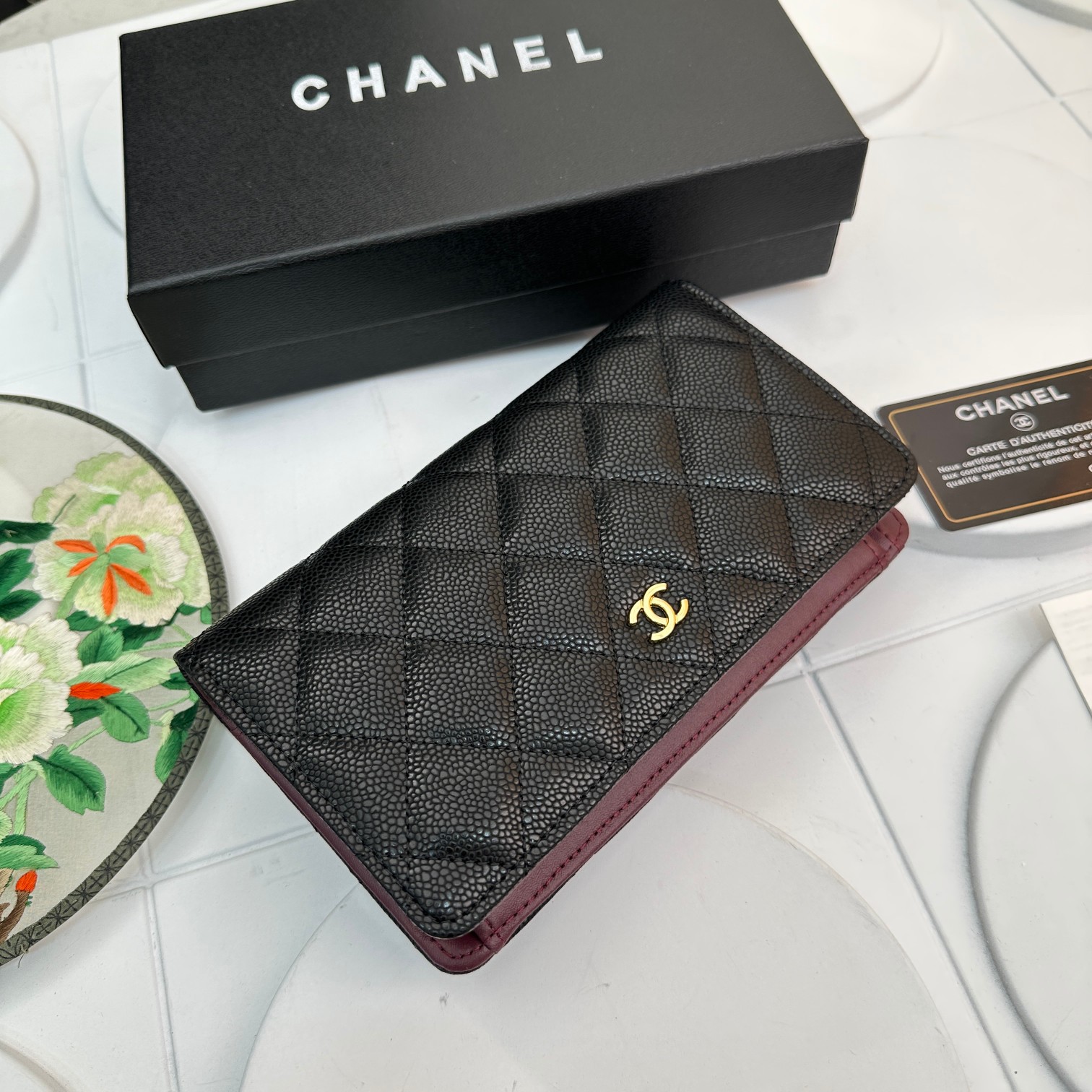 【CHANEL 】財布  19*10＊3CM