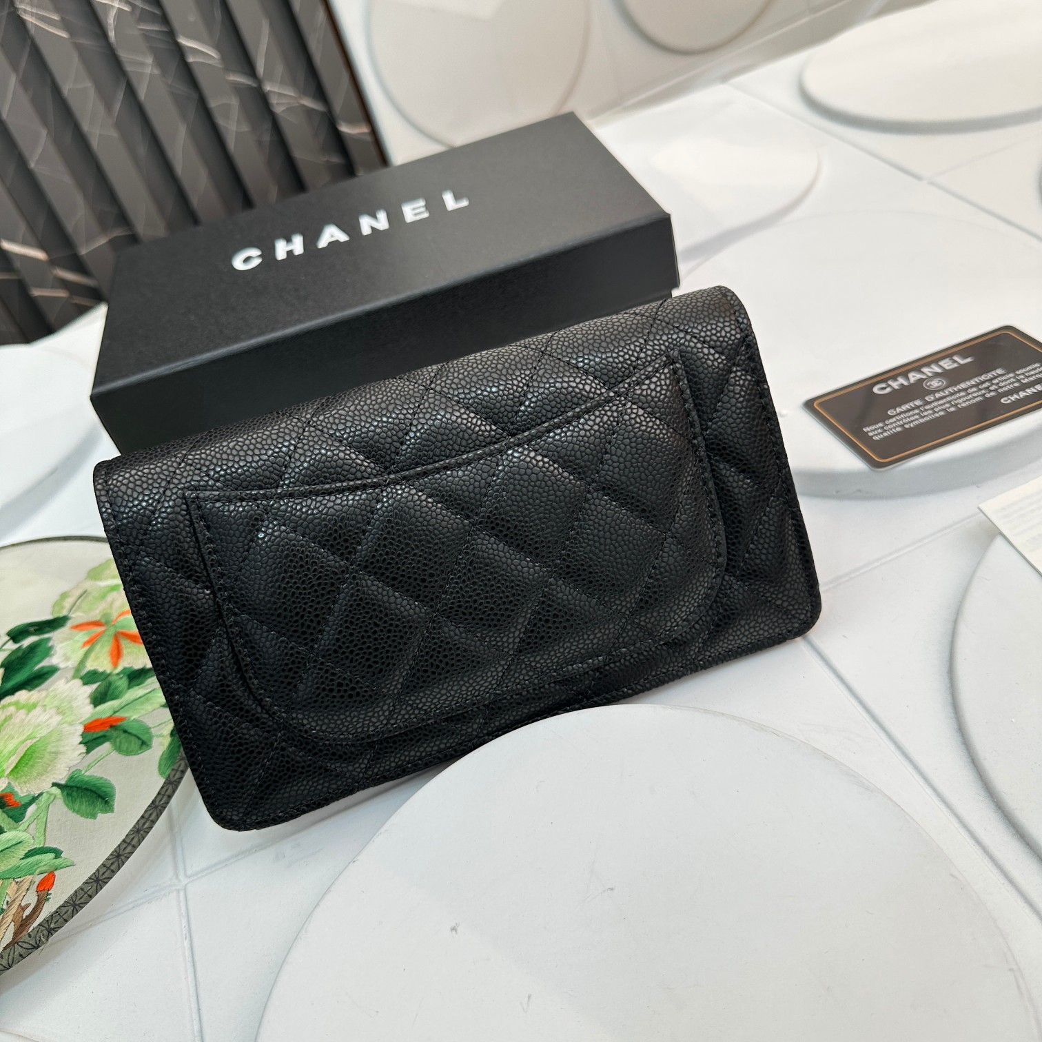 【CHANEL 】財布  19*10＊3CM