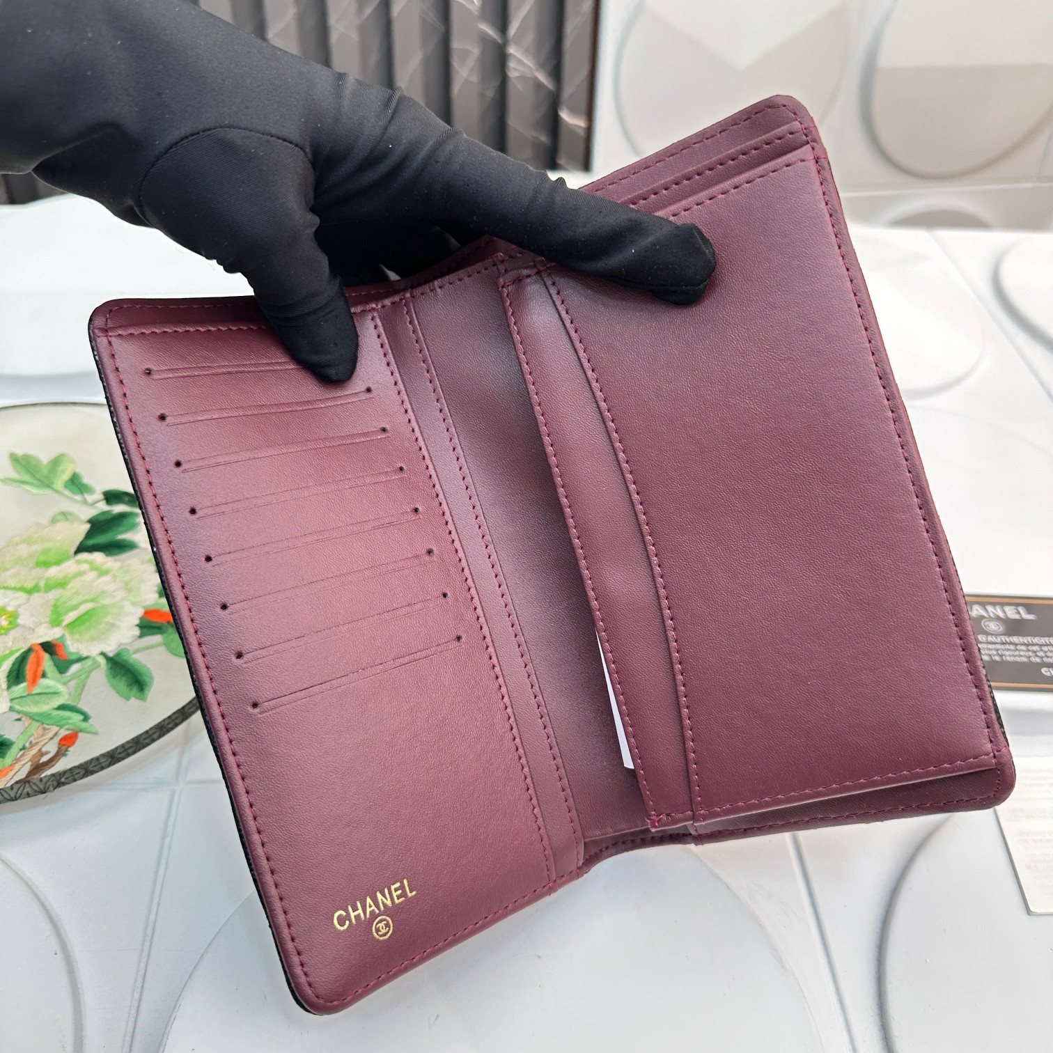 【CHANEL 】財布  19*10＊3CM