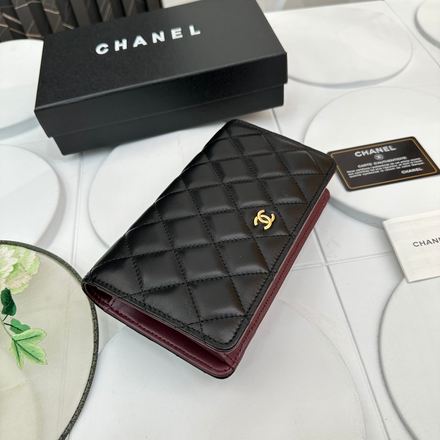 【CHANEL 】財布  19*10＊3CM