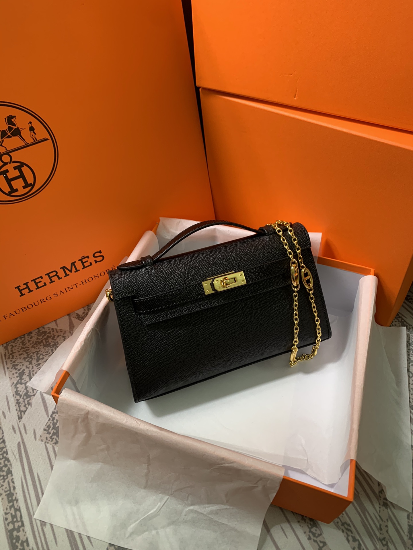 【Hermes 】MINI KELLY 22*13*7CM