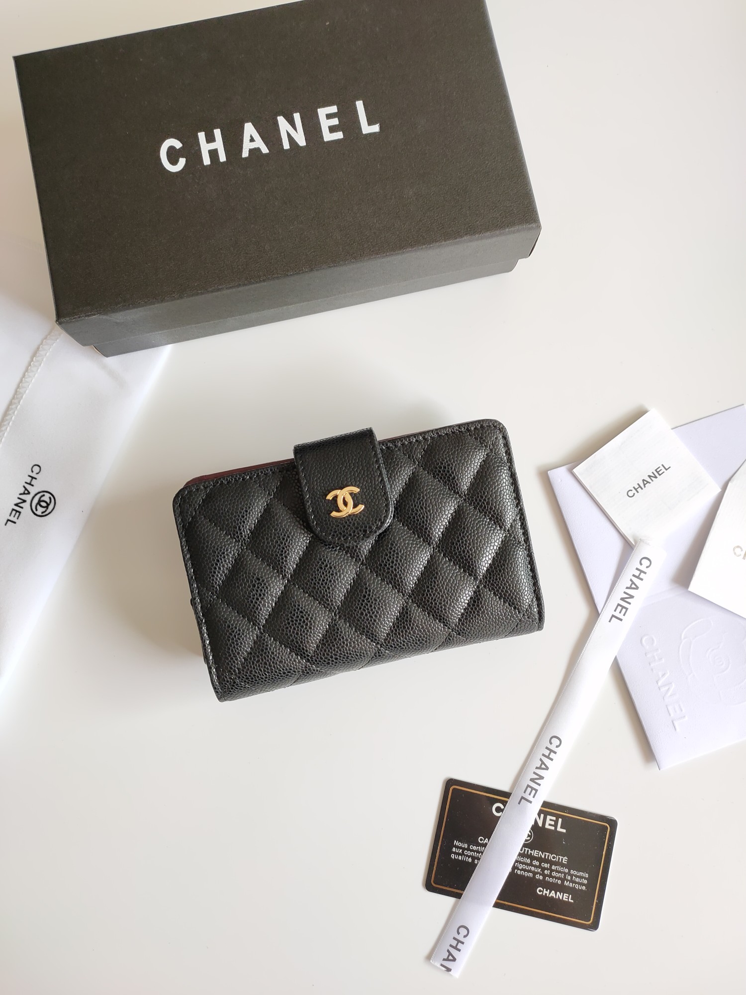 【CHANEL 】財布 15x10x3cm