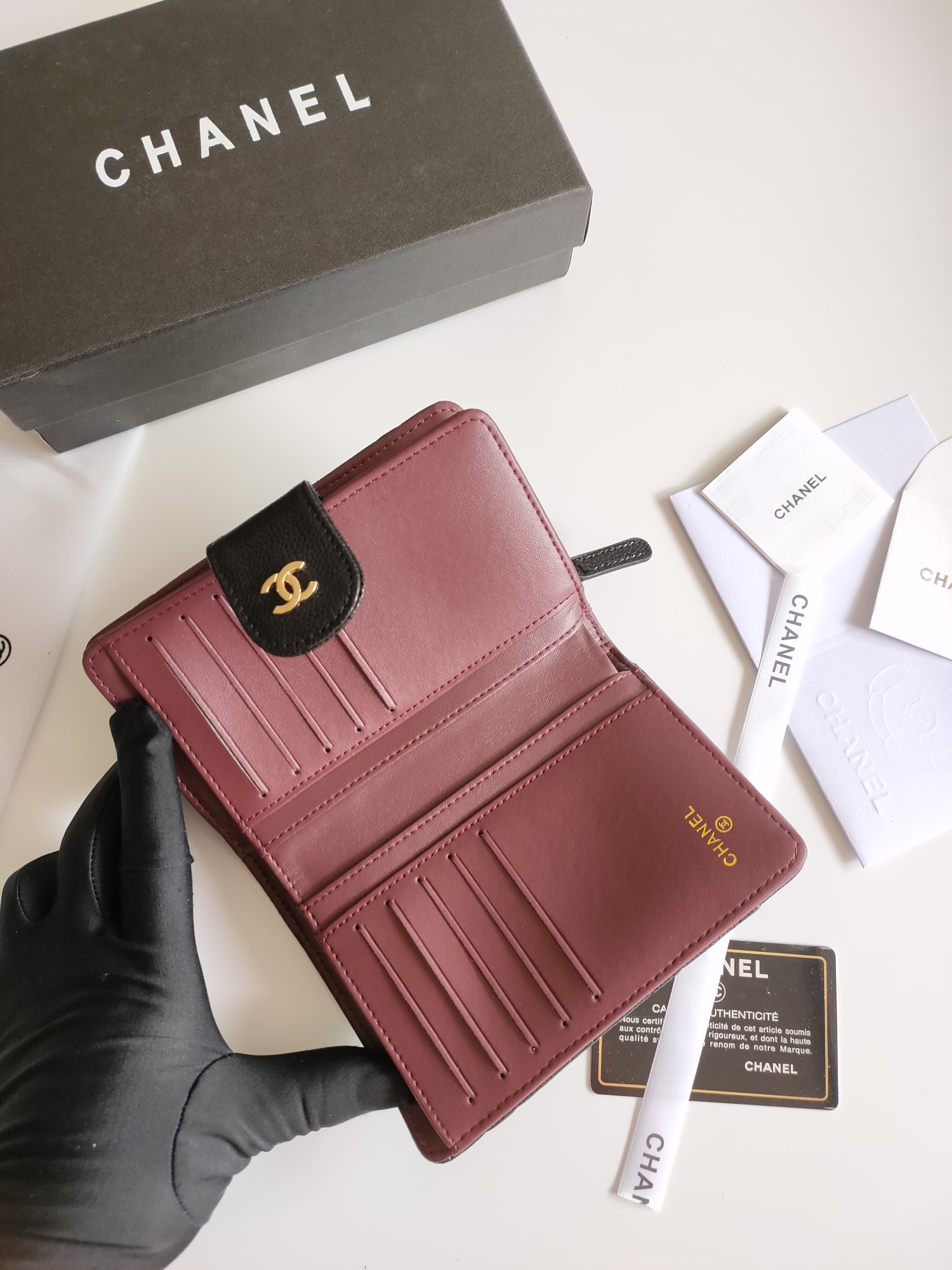 【CHANEL 】財布 15x10x3cm