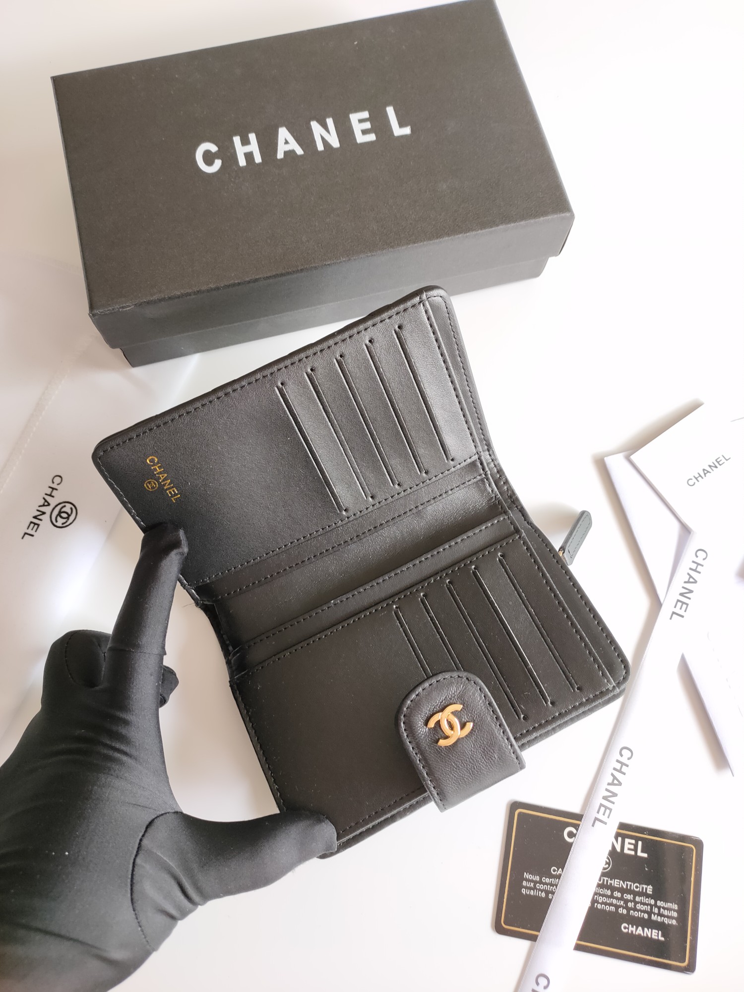 【CHANEL 】財布 15x10x3cm