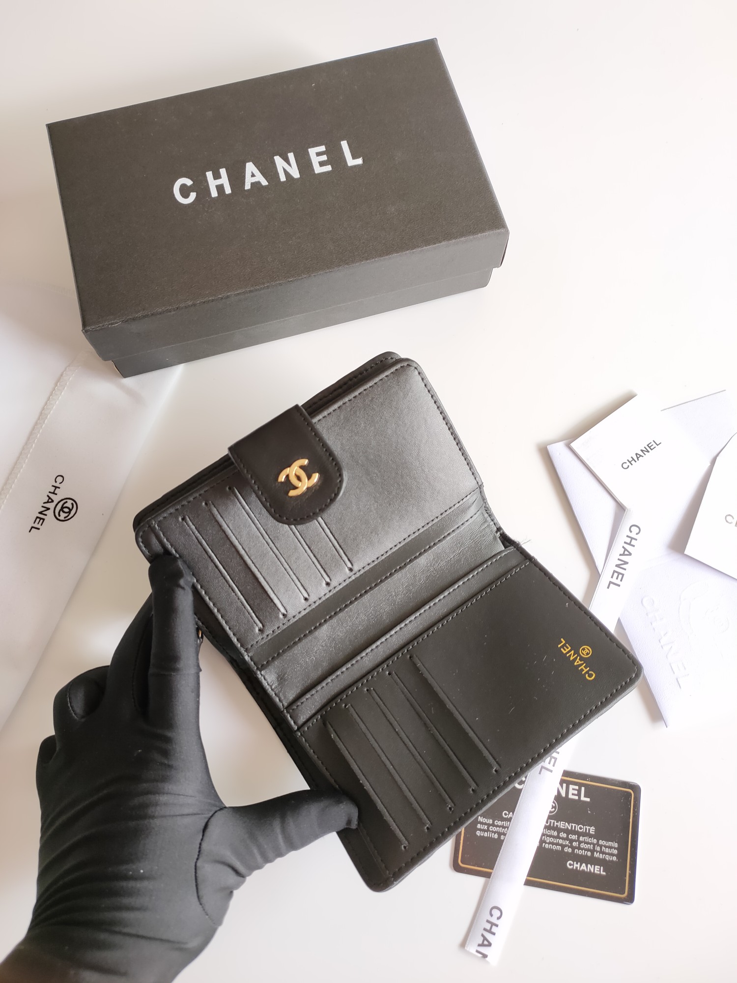 【CHANEL 】財布 15x10x3cm
