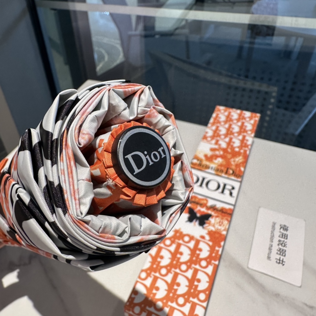 【DIOR】折りたたみ傘 自動開閉