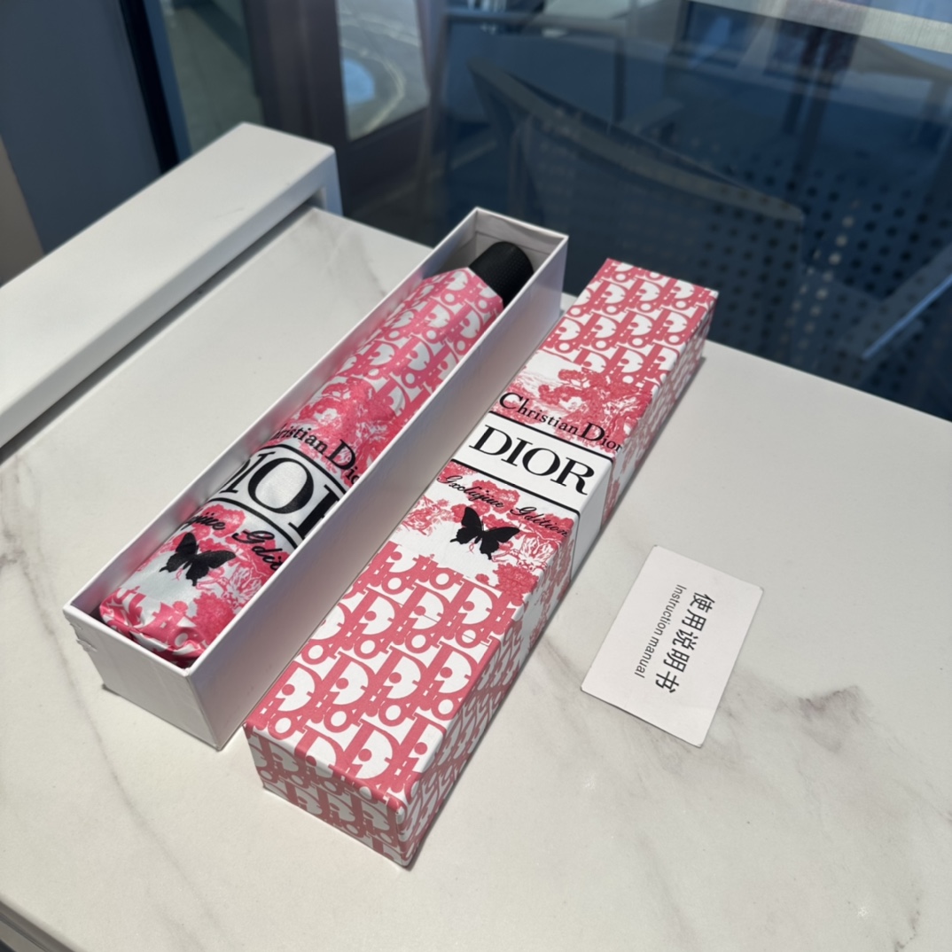 【DIOR】折りたたみ傘 自動開閉