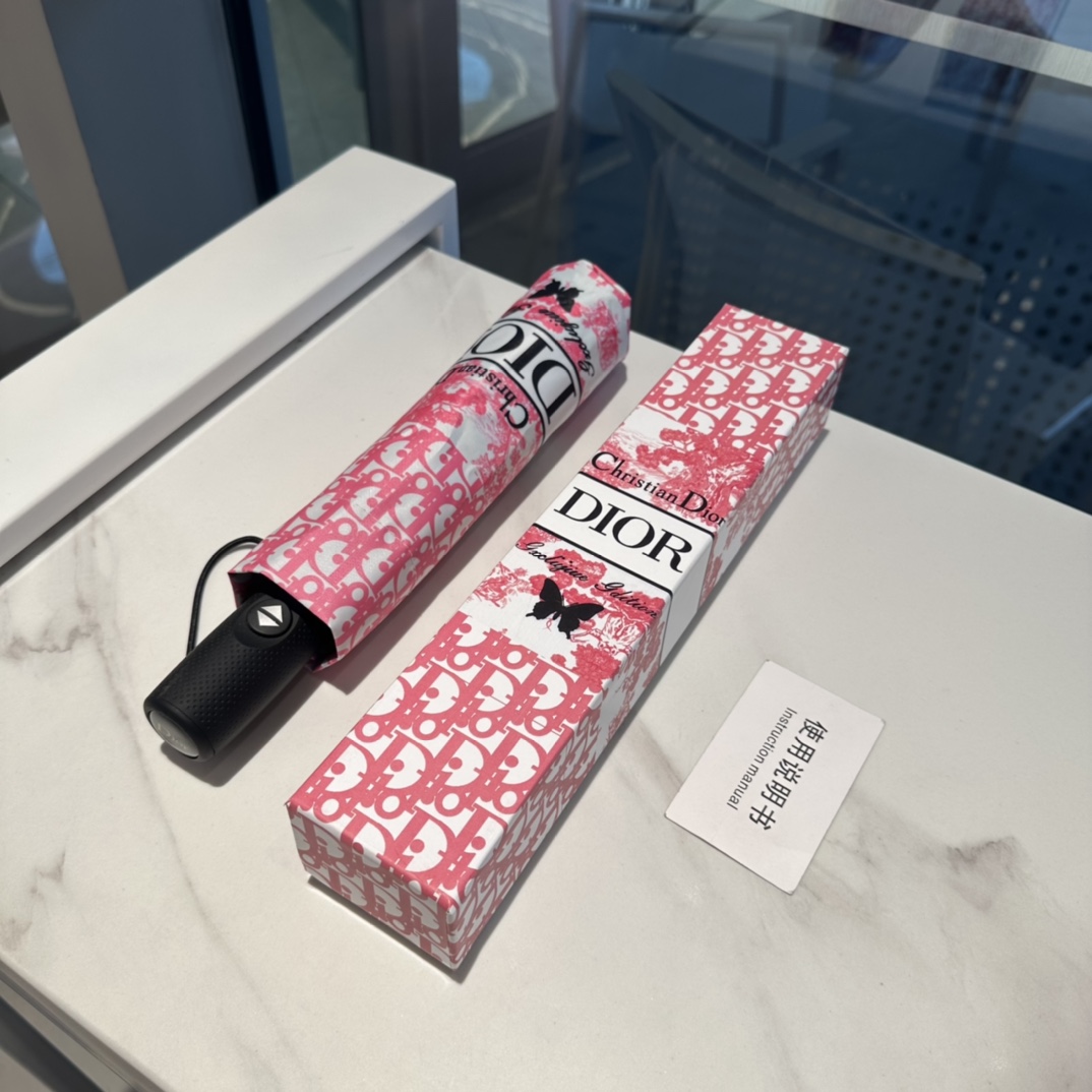【DIOR】折りたたみ傘 自動開閉