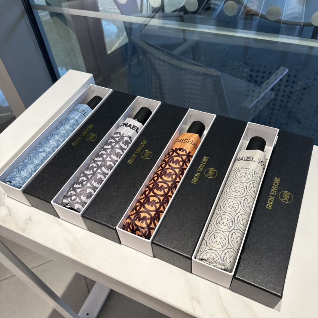 【Michael Kors 】折りたたみ傘 自動開閉