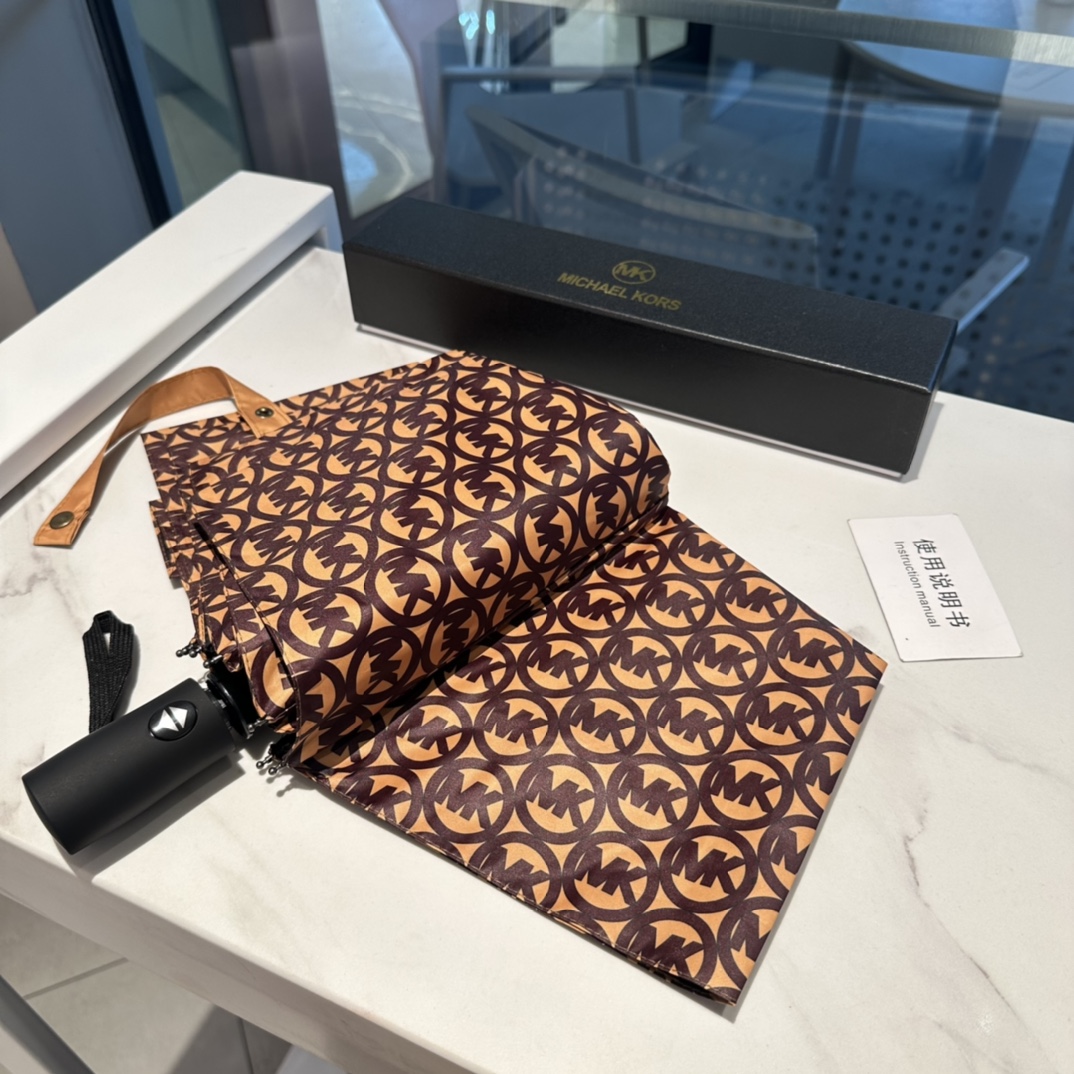 【Michael Kors 】折りたたみ傘 自動開閉