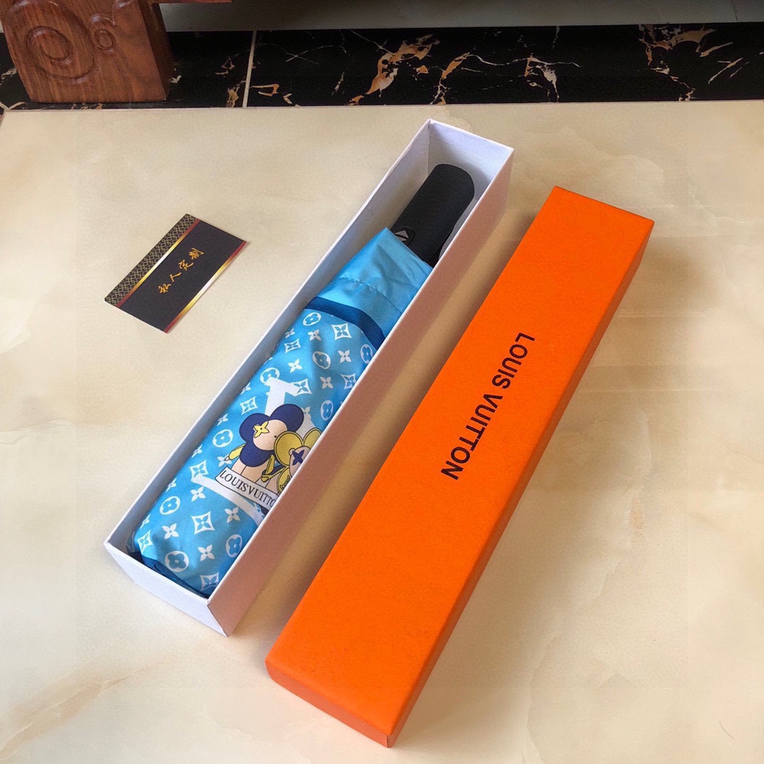 【LOUIS VUITTON】折りたたみ傘 自動開閉