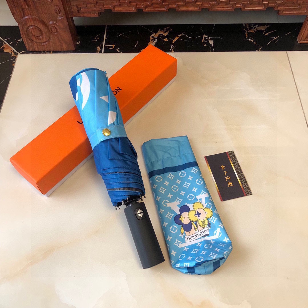 【LOUIS VUITTON】折りたたみ傘 自動開閉