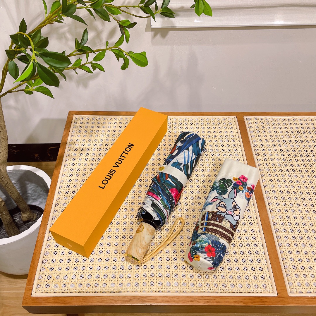【LOUIS VUITTON】折りたたみ傘 自動開閉
