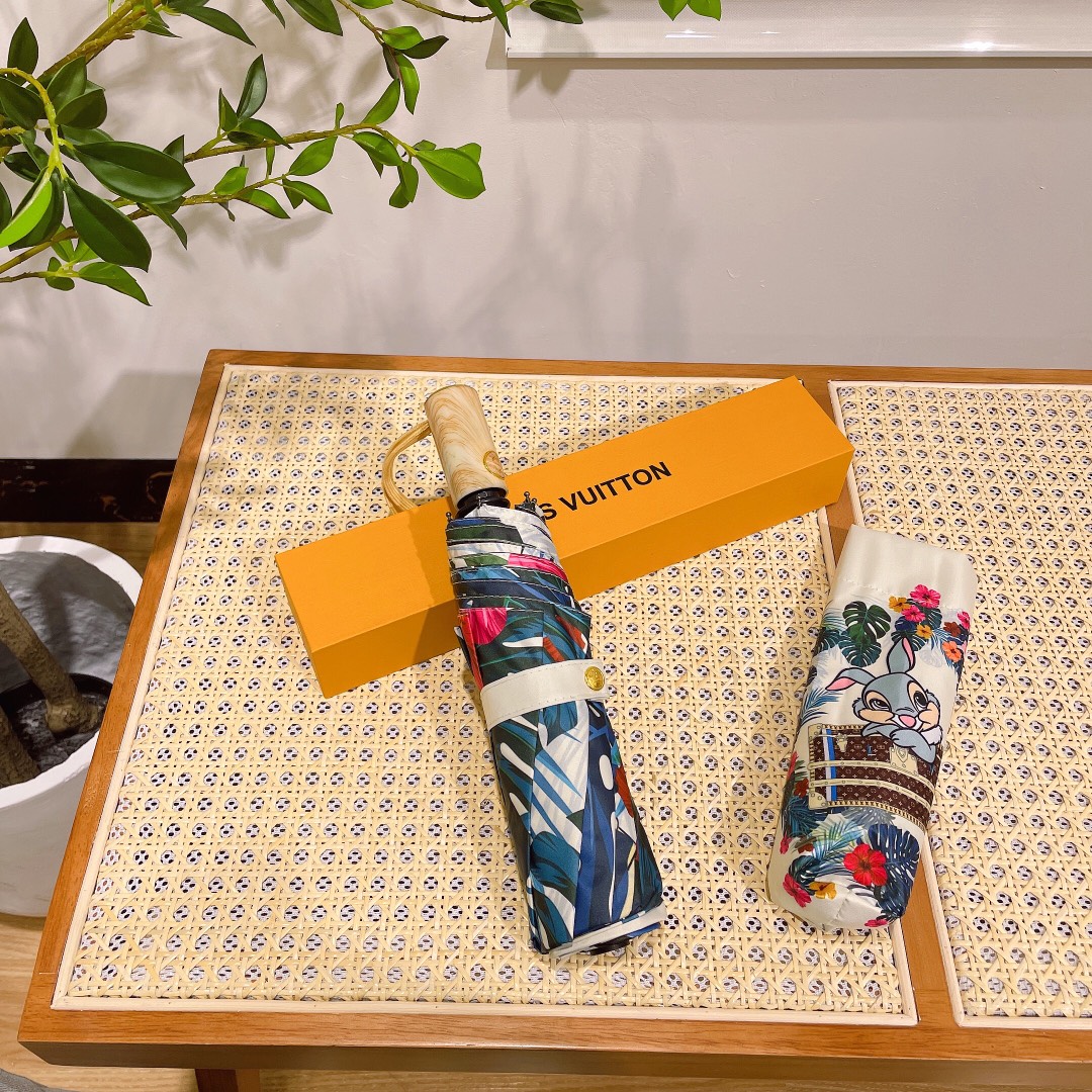 【LOUIS VUITTON】折りたたみ傘 自動開閉