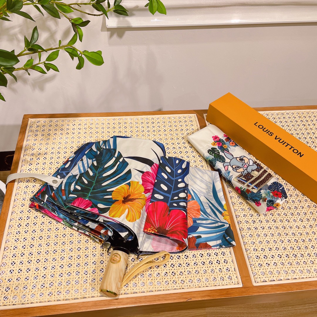 【LOUIS VUITTON】折りたたみ傘 自動開閉