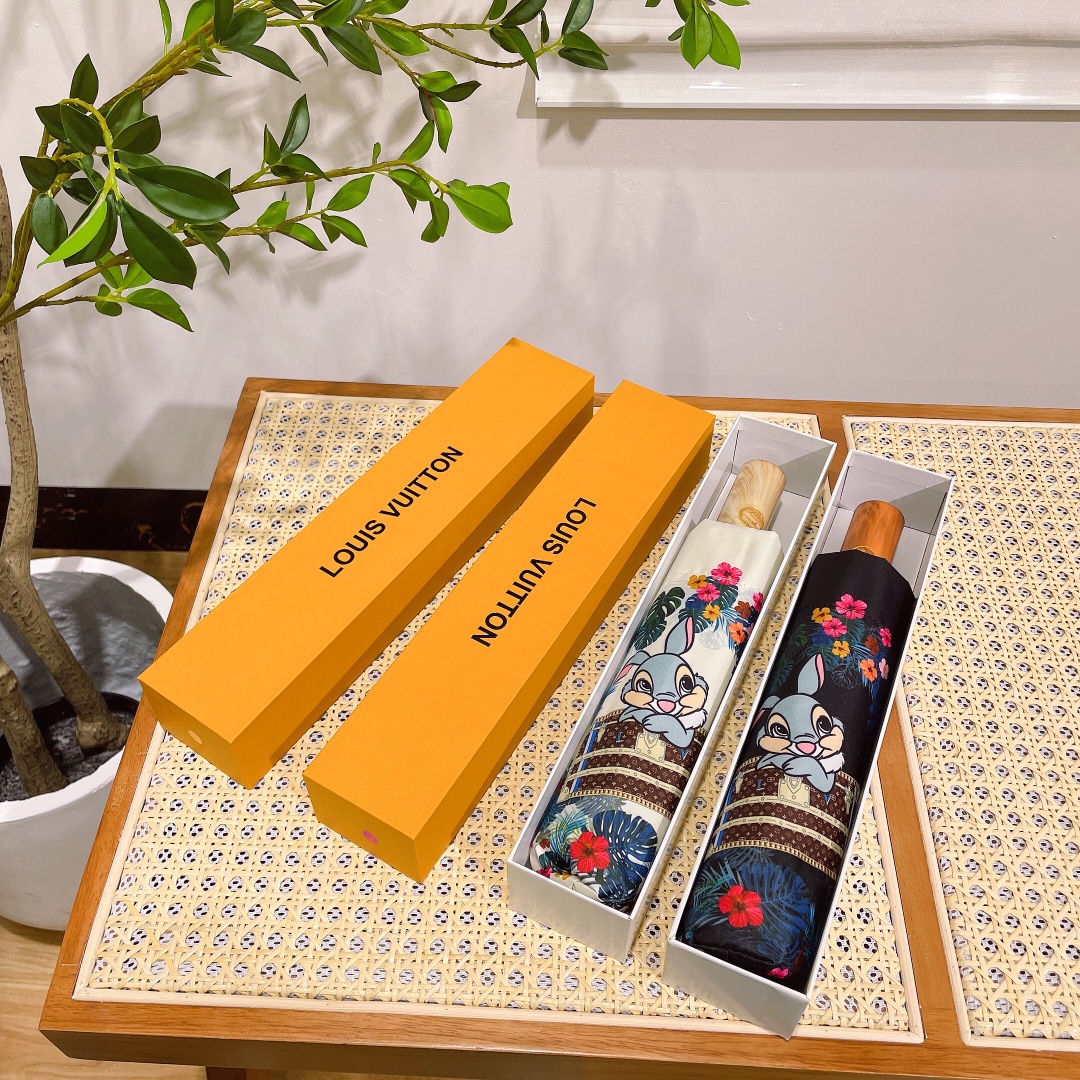 【LOUIS VUITTON】折りたたみ傘 自動開閉