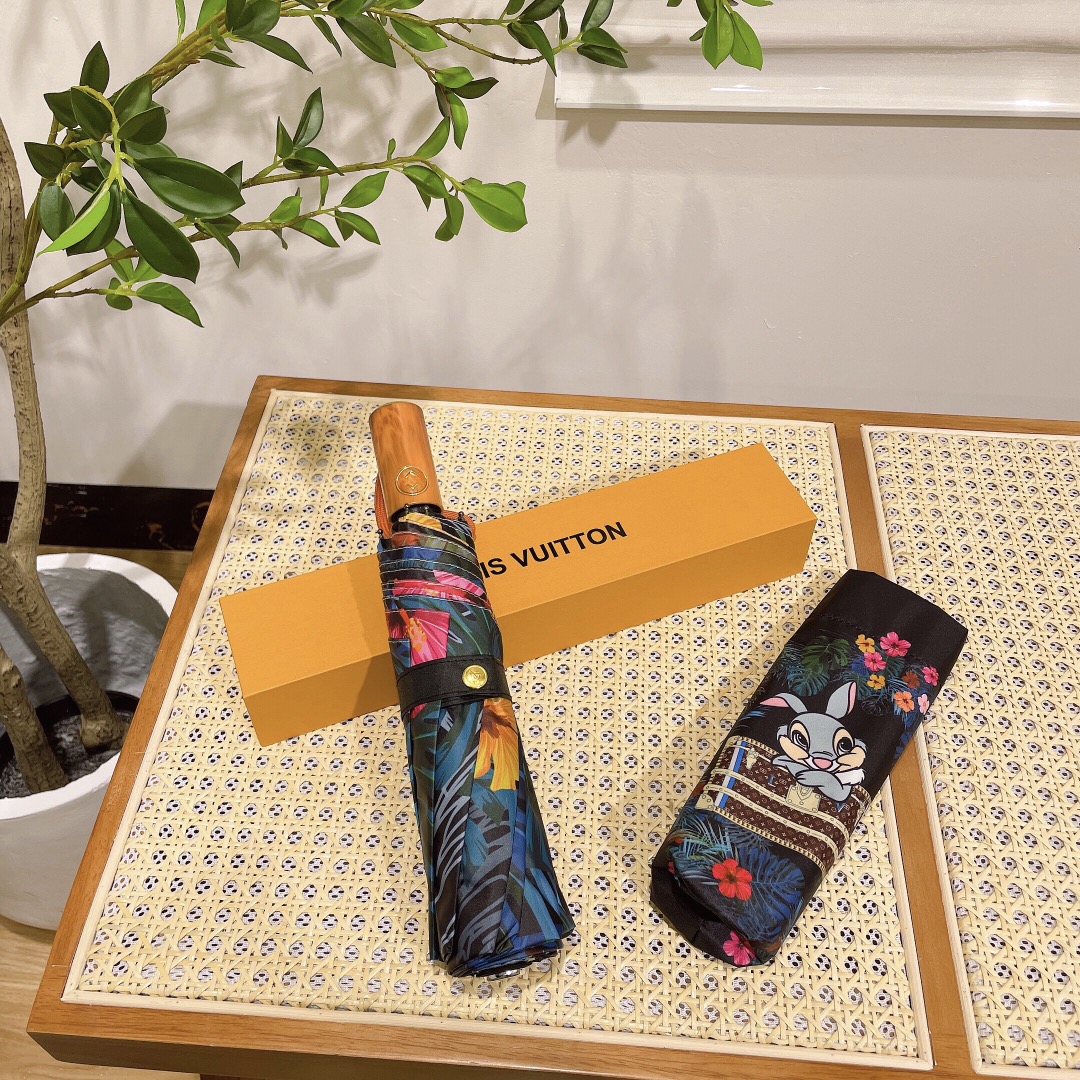 【LOUIS VUITTON】折りたたみ傘 自動開閉