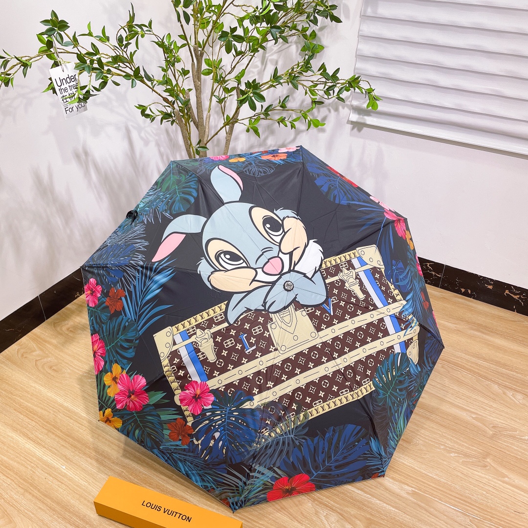 【LOUIS VUITTON】折りたたみ傘 自動開閉