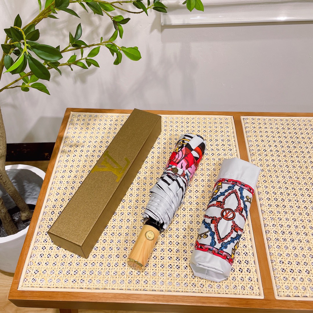 【LOUIS VUITTON】折りたたみ傘 自動開閉