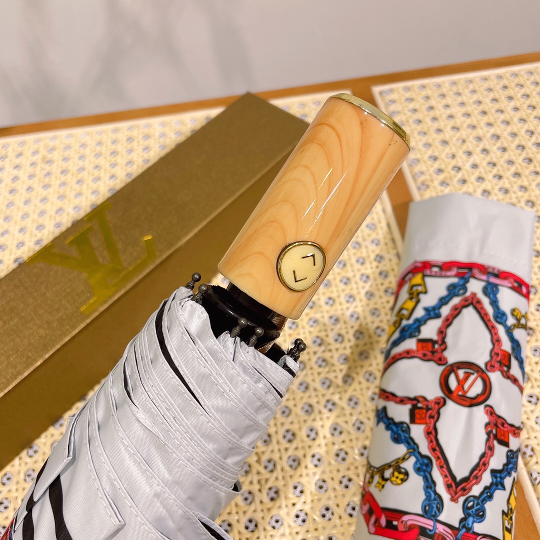 【LOUIS VUITTON】折りたたみ傘 自動開閉