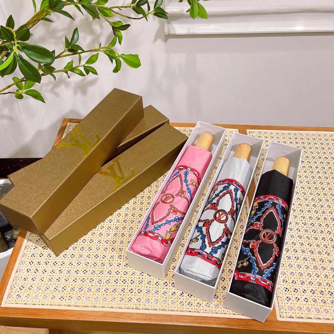 【LOUIS VUITTON】折りたたみ傘 自動開閉