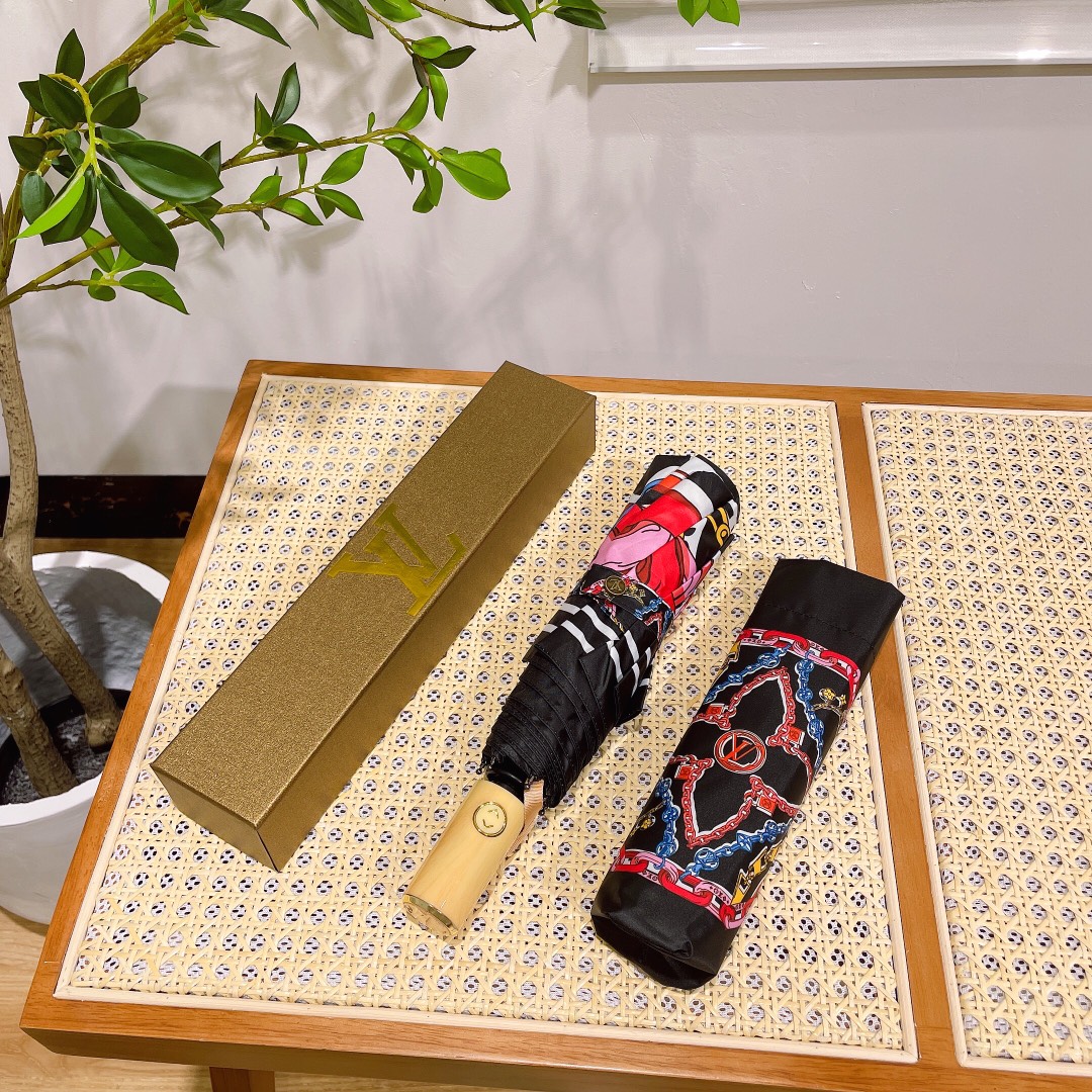 【LOUIS VUITTON】折りたたみ傘 自動開閉